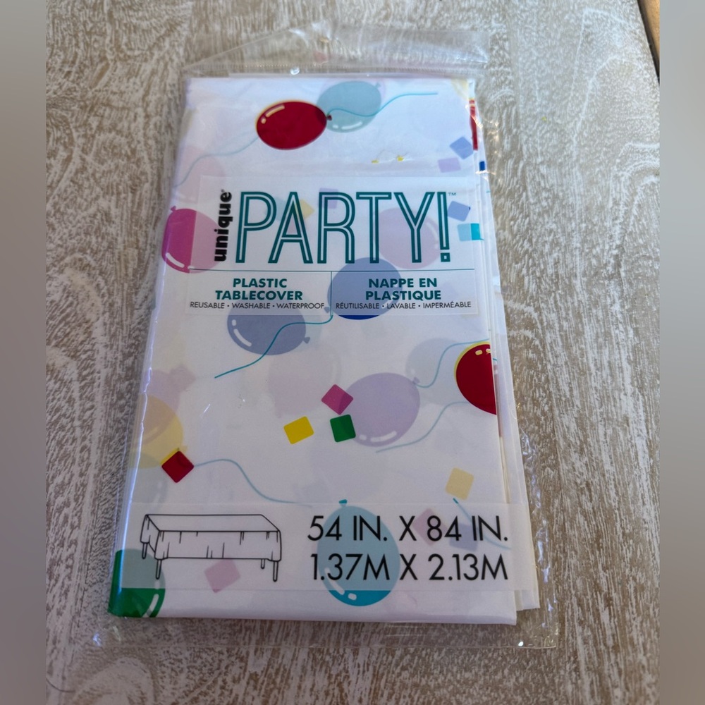Party Plastic Tablecloth